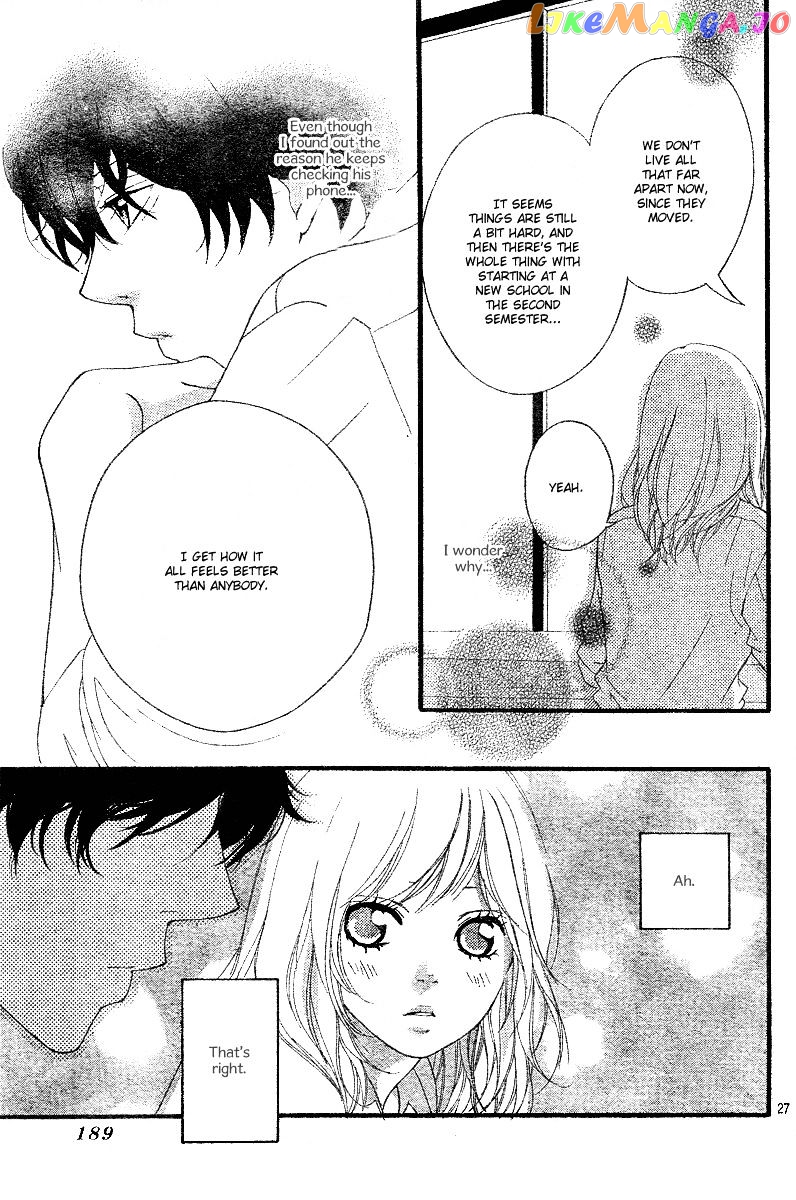 Ao Haru Ride, Chapter 17 image 28